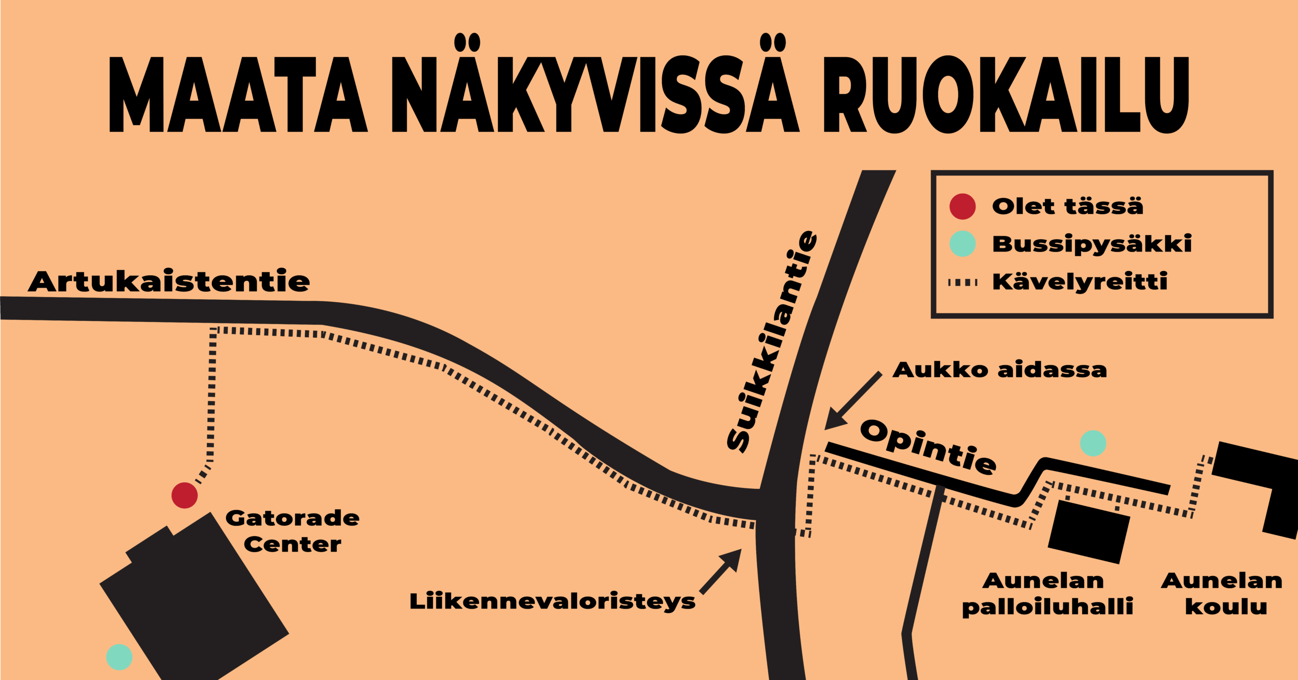 Kartta ruokailuun